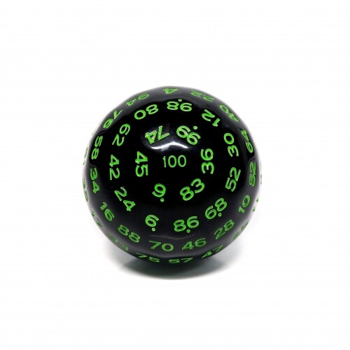 D100 nero verde - d100, nero-verde