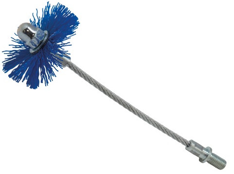 Scovolo nylon curvo con molla - scovolo,