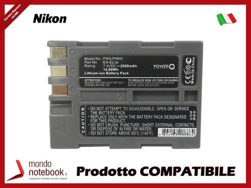 Batteria powerq per nikon - powerq, d100
